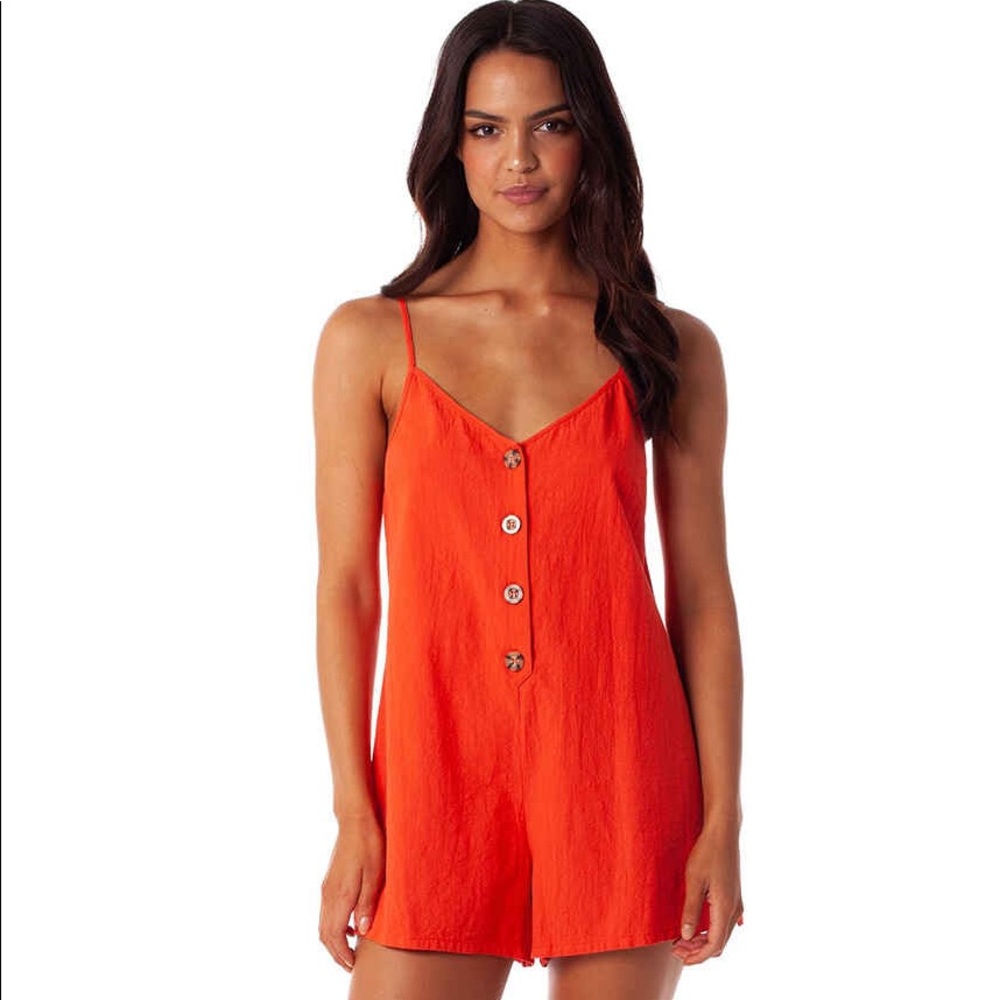 Rhythm Maya Romper in Poppy